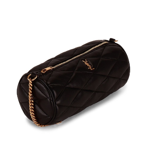 YSL Sade tube quilted black mini purse shoulder bag - Picture 4 of 5